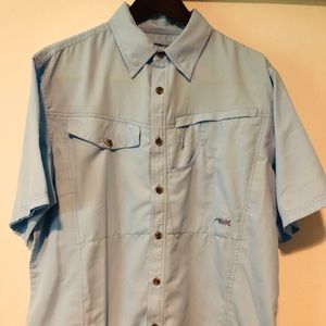 Men’s Mountain khakis hiking shirt-large
